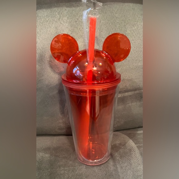 Mickey Mouse 16oz Tumbler & Straw New - Picture 3 of 4